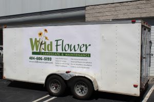 Custom Trailer Wrap- Wild Flower