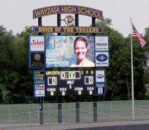 Baseball Scoreboard, High School Football Scoreboard