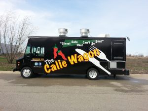 Calle Wagon Food Truck Wrap