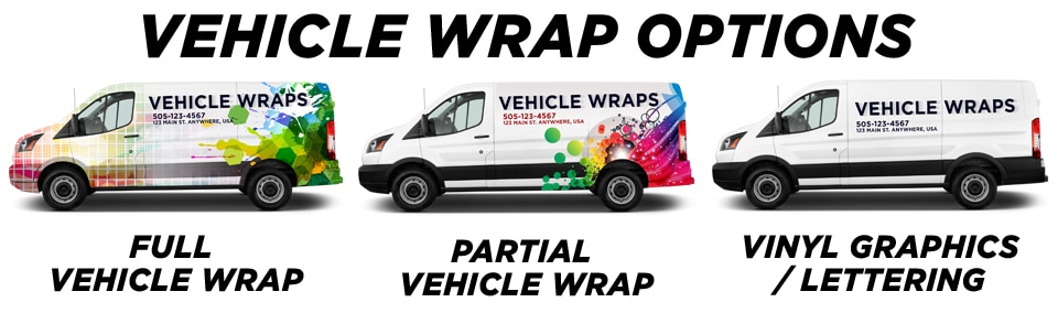 Mableton Vehicle Wraps vehicle wrap options