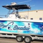 Marietta Vehicle Graphics custom boat wrap graphics vinyl boat wrap 300x173 150x150